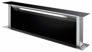 Picture of De Dietrich 120cm Downdraft With Motor Black Glass