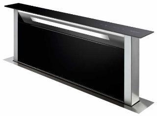 Picture of De Dietrich 90cm Downdraft Extractor With Motor Black Glass