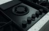 Picture of Elica 88cm NikolaTesla FLAME BLACK Aspirating Gas Hob - Recycling Plinth-out Included in the Box