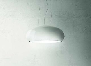 Picture of Elica 80cm Seashell Suspended Hood Pearl White