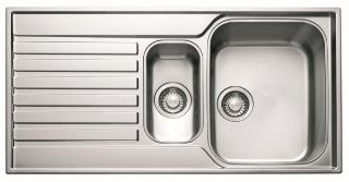 Picture of Franke Ascona 1.5 Bowl Inset Sink Reversible Stainless Steel + Accessories Kit