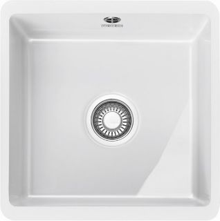 Picture of Franke Kubus Single Bowl Undermounted Sink Ceramic White PACK