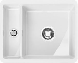 Picture of Franke Kubus 1.5 Bowl Undermounted Sink Ceramic White PACK