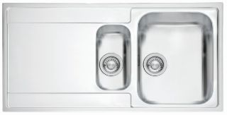 Picture of Franke Maris 1.5 Bowl Inset Sink LHD Stainless Steel PACK