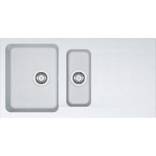 Picture of Franke Orion 1.5 Bowl Inset Sink Reversible Tectonite Polar White PACK