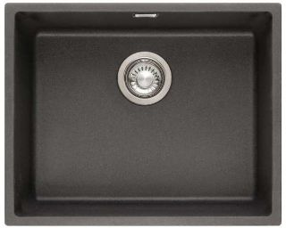 Picture of Franke Sirius Single Bowl Undermounted Sink Tectonite Carbon Black