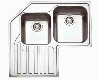 Picture of Franke Studio Corner Double Bowl Inset Sink LHD Stainless Steel