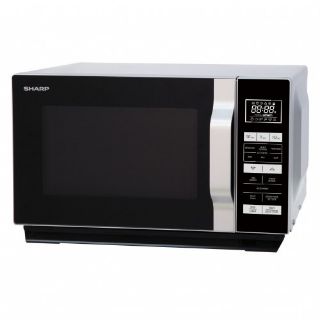 Picture of Sharp 23 Litre Flat Tray Cooking Solo Microwave Silver