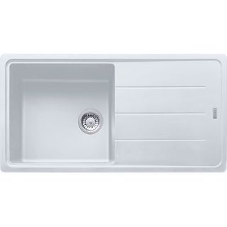 Picture of Franke Basis Single Bowl Sink Reversible Fragranite Polar White