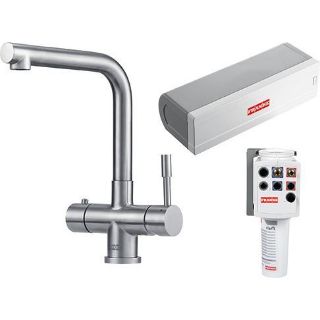 Picture of Franke Minerva MONDIAL 3 in 1 Instant Boiling Hot Water Tap Stainless Steel Pack