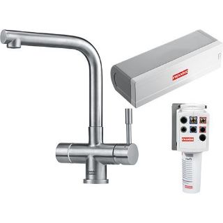 Picture of Franke Minerva MONDIAL Electronic 4 in 1 Instant Boiling Hot + Filtered Water Tap Stainless Steel Pack