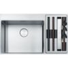 Picture of Franke Box Centre Double Bowl Sink + Accessories Right Hand Small Bowl BWX 220 54-27