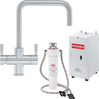 Picture of Franke Omni CONTEMPORARY 4 in 1 Instant Boiling Hot + Filtered Water Tap Stainless Tank & Filter Kit