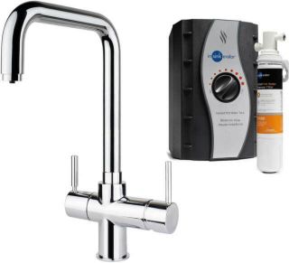 Picture of ISE 3 In 1 Lecce U Spout Tap Chrome Kit Tap and Tank