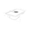 Picture of Elica 83cm Nikolatesla ONE 4 x Zone Ducted Aspirating Induction Hob 2 x Bridge Zones Slider Control Black 
