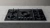 Picture of Elica 88cm Nikolatesla FLAME 4 x Zone Ducted Aspirating Gas Hob Black