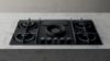 Picture of Elica 88cm NikolaTesla FLAME BLACK Aspirating Gas Hob - Ducting to get out of the Unit Included in the Box