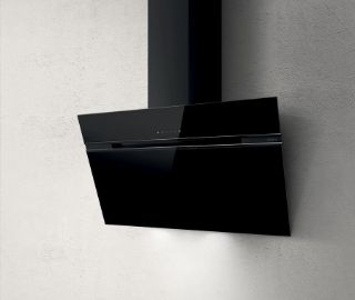 Picture of Elica 60cm Stripe Vertical Hood Black Glass