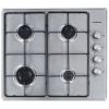 Picture of NordMende 60cm 4 x Burner Gas Hob Enamel Pan Supports Stainless Steel
