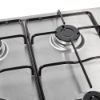 Picture of NordMende 60cm 4 x Burner Gas Hob Enamel Pan Supports Stainless Steel