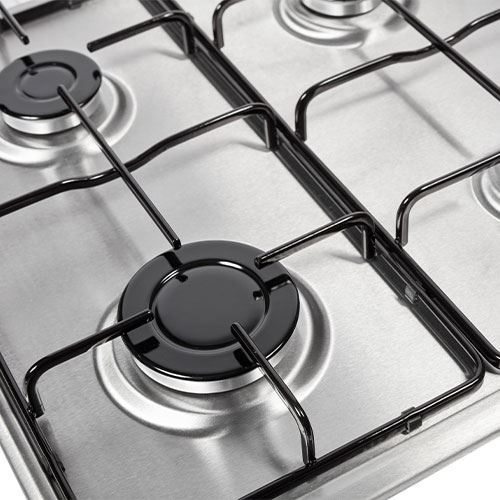 Gowan Home. NordMende 60cm 4 x Burner Gas Hob Enamel Pan Supports