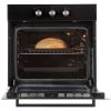 Picture of NordMende B/I 65L Black Glass Single Fan Oven & Grill & Timer