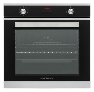 Picture of NordMende B/I 78L S/Steel & Black Glass Multifunction Oven with Catalytic Digital Programmer