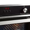 Picture of NordMende B/I 78L S/Steel & Black Glass Multifunction Oven with Catalytic Digital Programmer