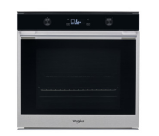 Picture of Whirlpool W Collection 6th Sense Pyro Clean Oven Stainless Steel and Black Glass