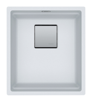 Picture of Franke Kubus Single Bowl Undermounted Sink Fragranite Polar White 37cm