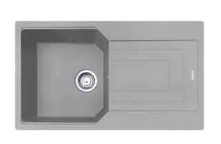 Picture of Franke Urban Single Bowl Inset or Flushmounted Sink Reversible Fragranite Stone Grey
