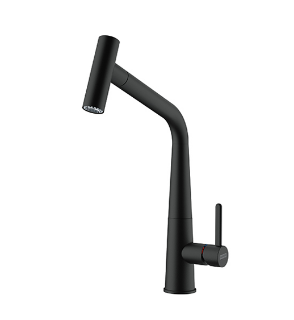 Picture of Franke Icon Pull-Out Double Jet Shower Tap Matt Black
