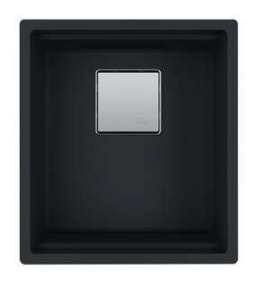 Picture of Franke Kubus Single Bowl Undermounted Sink Fragranite Matt Black 37cm