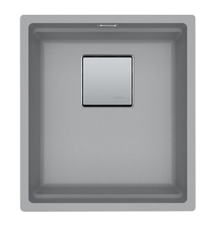 Picture of Franke Kubus Single Bowl Undermounted Sink Fragranite Stone Grey 37cm