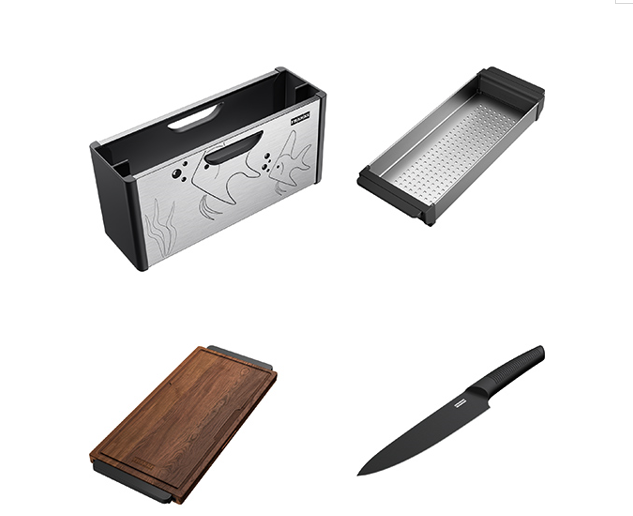 Gowan Home. Franke Andy Chef Accessories Set for the Box Sinks
