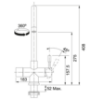 Picture of Franke Minerva Helix Electronic 4-in-1 Instant Boiling Water Tap Stainless Steel