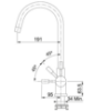 Picture of Franke Minerva Helix Electronic 4-in-1 Instant Boiling Water Tap Stainless Steel