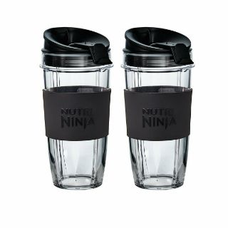 Picture of Ninja Twin Pack 650ml - 2 x Cups 2 x Lids + 2 x Silicone Sleeves