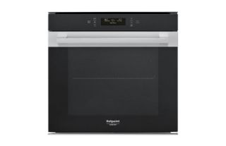 Picture of Hotpoint Built-in Series 9 Pyroclean Single Oven Black Glass
