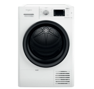 Picture of Whirlpool Freestanding 9kg FreshCare+ Heat Pump Dryer 6th Sense White A++ Energy