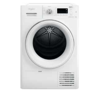 Picture of Whirlpool Freestanding 8kg FreshCare+ Heat Pump Dryer 6th Sense White A++ Energy