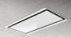 Picture of Elica 100cm Hi Light-W Ceiling Hood White Glass + Frame