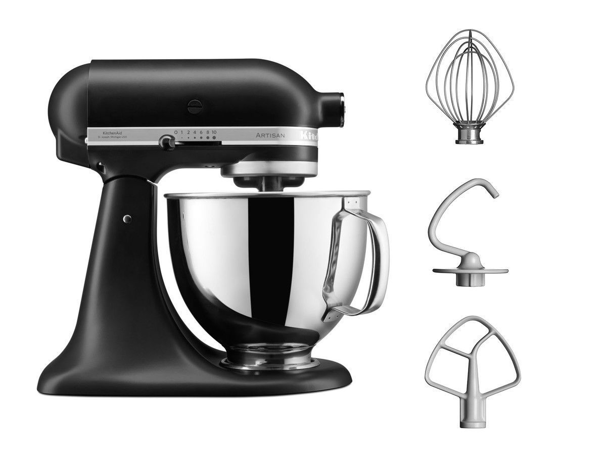 Gowan Home. KitchenAid Artisan 4.8L Stand Mixer Matte Black