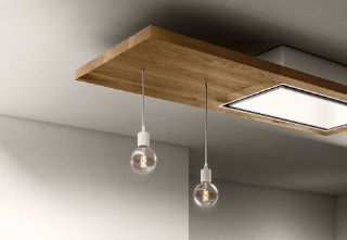 Picture of Elica 120 x 60cm Lullaby + Ceiling Hood Recycling Wood