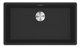 Picture of Franke Maris Single Bowl Undermounted Sink Fragranite Matt Black