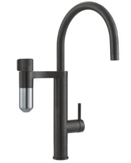 Picture of Franke Vital Capsule Filter 3-in-1 J-Spout Tap Matt Black Decor Steel PVD