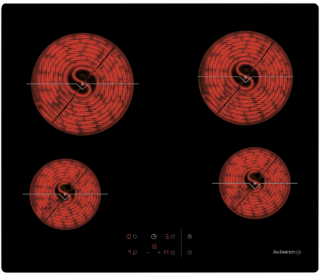 Picture of De Dietrich 65cm 4 x Zone Ceramic Hob