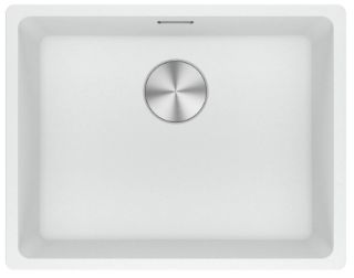 Picture of Franke Maris Single Bowl Undermounted Sink Fragranite Polar White