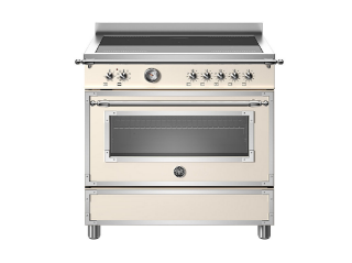 Picture of Bertazzoni Heritage 90cm Range Cooker Single Oven Induction Ivory