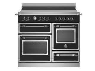 Picture of Bertazzoni Heritage 100cm Range Cooker XG Oven Induction Matt Black